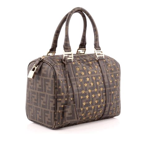 fendi boston smll|Women's Luxury Boston Bags .